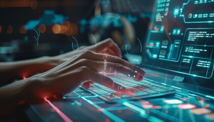 Futuristic Typing for your background business, poster, wallpaper, banner, backdrop, greeting cards, and advertising for business entities or brands.