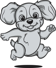 cute puppy vector puppies dog cartoon