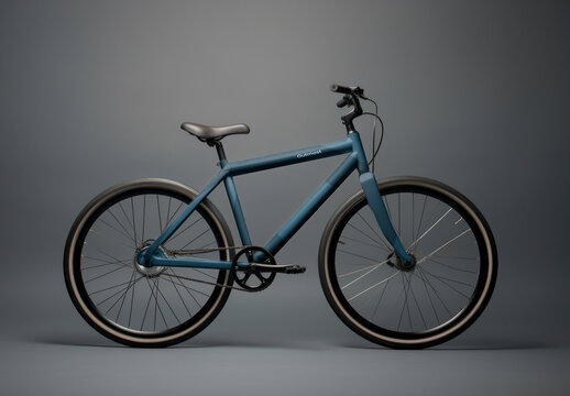 Bicycle Mockup With Generative AI