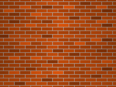Brick Wall Seamless Pattern Background