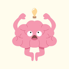Illustration Brain Organs