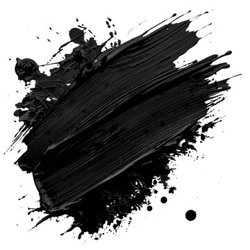 recommend clip art: Abstract black brush stroke clip art