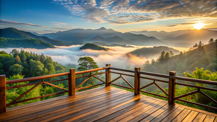 sunrise over the lake, water, bridge, sky, landscape, nature, lake, mountain, pier, sunset, ocean, wooden, summer, travel, wood, coast, view