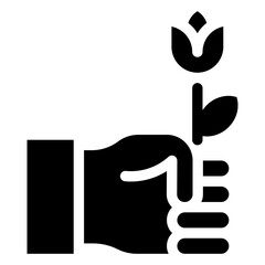 Vector Icon Flower, Propose, Proposal, Situation, Engagement