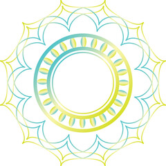 This is simple and vector mandala background and it is editable.