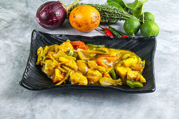 Asian cuisine - Ginger Garlic Chicken