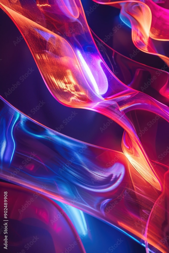 Poster a close-up shot of a pair of scissors lying on a table, great for using in still life or product pho