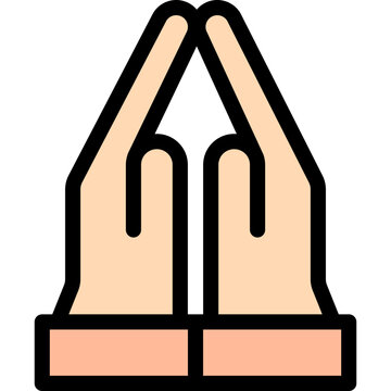 recommend clip art: Vector Icon Praying, Religion, Cultures, Hands And Gestures