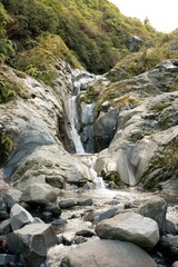 waterfall in the Mountain, The Wilkies Pools on Mount Taranaki