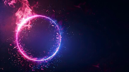 Obraz premium circle light