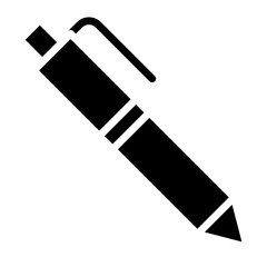 Pen Vector Glyph Icon Design