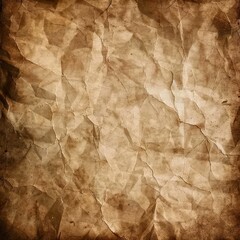 Fototapeta premium Close-up of a Creased and Aged Paper Texture