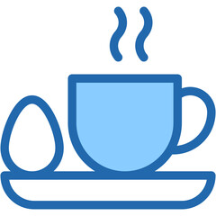 Vector Icon Tea Egg, Asian Food, Traditional, Chinese Food, Bowl, Egg