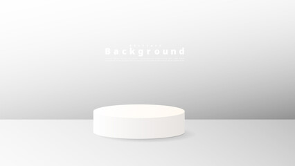 Minimal podium  background, 3d podium for presentation, Stage for showcase,  illustration 3d Vector EPS 10