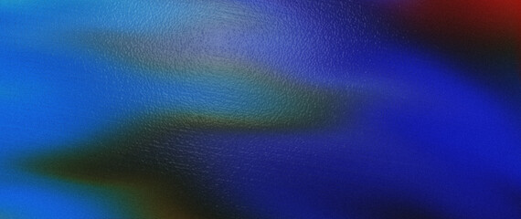 Dark grainy background, glowing blue abstract noise texture background on banner poster header backdrop, copy space 