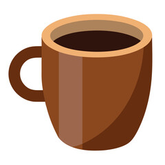 Coffee cup logo icon vector illustration.
