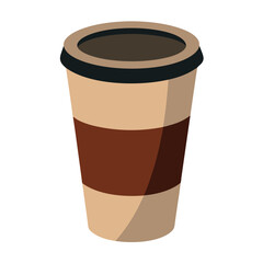 Coffee cup logo icon vector illustration.
