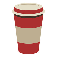 Coffee cup logo icon vector illustration.
