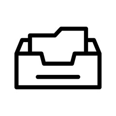 Archive Icon Vector Symbol Design Illustration