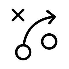 Strategy Icon Vector Symbol Design Illustration