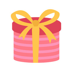 gift box with ribbon