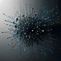 abstract splashed background 