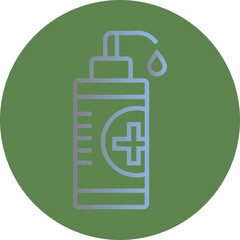 Antiseptic icon Design