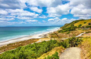 Mangawhai Heads Beach, North Island, New Zealand, Oceania.