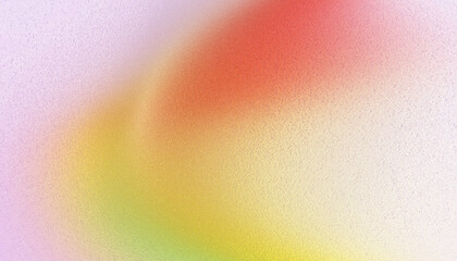 Orange teal green pink abstract grainy gradient background noise texture effect summer banner,...