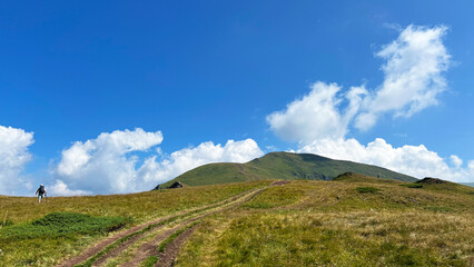 Naklejka premium Midzor Srbija Stara planina mountain hiking 