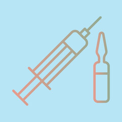Syringe icon Design