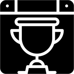 Vector Icon Trophy, Award, Cup, Soccer Cup, Achievement