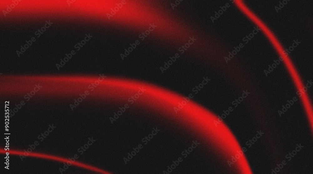 Fototapete abstract black and red waves for backgrounds chromatic flow abstract waves