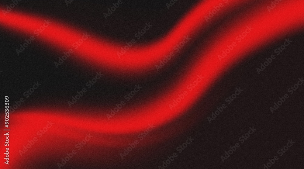 Fototapete abstract black and red waves for backgrounds chromatic flow abstract waves