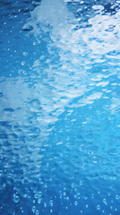 Digital technology blue and white water element abstract graphic poster background with generative