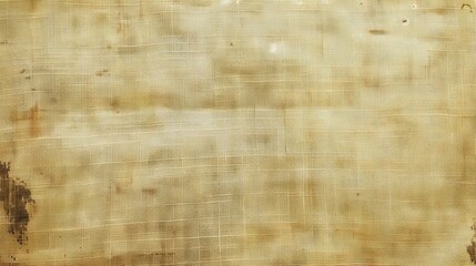 Obraz premium A Worn, Textured, and Wrinkled Beige Fabric