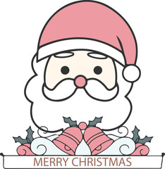 cartoon santa claus
