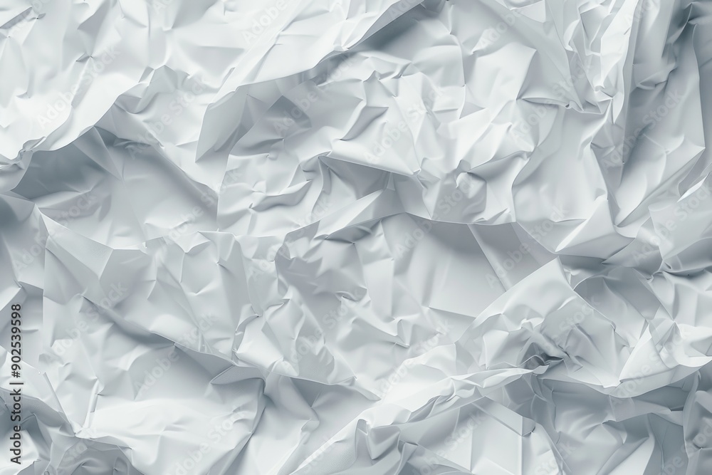Poster Close-up view of a sheet of white paper with no marks or writing