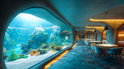 The Immaculate Design of an Underwater Restaurant
