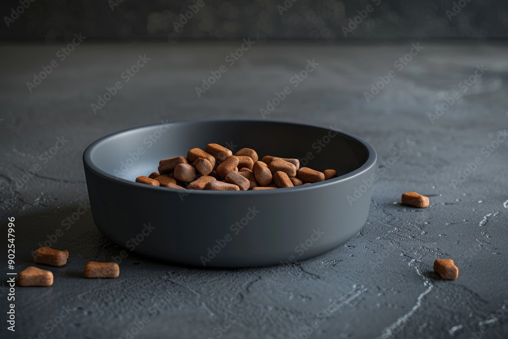 Poster a bowl filled with nuts sits on a table