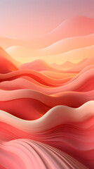 Fototapeta premium Digital technology minimalist gradient landscape abstract graphic poster background with generative