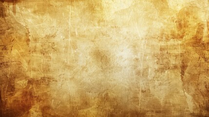 Weathered Golden Texture with Scratches and Marks