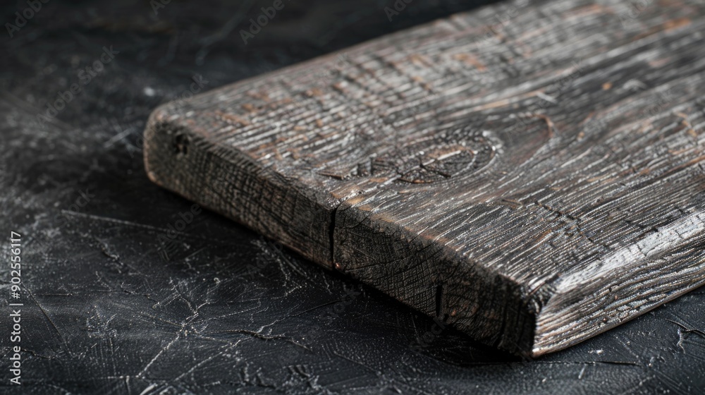 Aufkleber a close-up shot of a wooden table top, with intricate grain patterns and texture