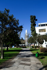 Fototapeta premium the bell tower of the university of concepción Chile