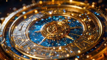 Fantasy  Zodiac Compass.  Astronomy Tool