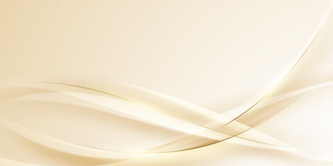 golden abstract background with luxury vector illustration