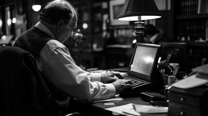 Capturing Legal History: Court Reporter Typing Proceedings for Accurate Record-Keeping