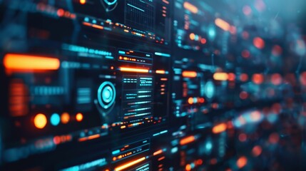 Close-up of a web browser screen with a detailed website interface