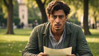 Fototapeta premium portrait of Italian man