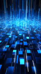 Digital technology Internet abstract graphic poster background